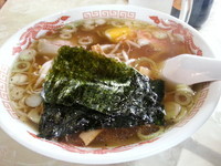 「ラーメン（５００円）」@中むらやの写真