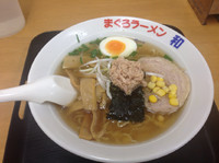 「塩ラーメン650円」@まぐろラーメン 和の写真