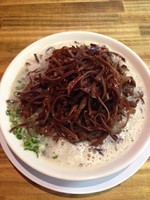 「博多きくらげラーメン」@博多ラーメン まっしぐらの写真