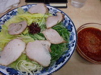 「冷麺大盛(1,300円)(辛め)」@新華園 段原店の写真