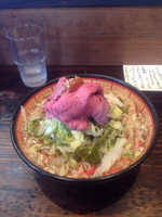 「牛そばローストビーフ大盛」@ぐるまん野州男の写真