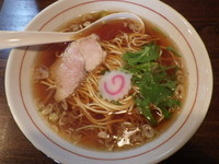 「朝醤油ソバ」@新町立麺食堂 スタンダップの写真