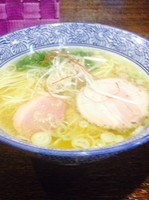 「塩鶏湯そば¥720」@麺や 而今 大東本店の写真