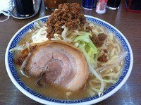 「醤油辛らーめん850円」@らーめん 旭郎山の写真