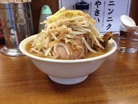 「ラーメン、ニンニク少し、野菜ちょい増し」@ラーメンの店 どでん 北浦和店の写真