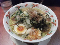 「特製うめとりしおそば」@らーめん天神下 大喜の写真