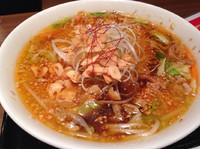 「にんにくラーメン」@けやき 新千歳空港店の写真