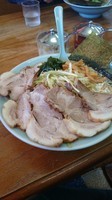 「ネギチャーシューメン中盛り」@ラーメンショップ 北川辺店の写真