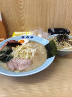 「らーめん醤油 550円」@ラーメン青木亭 瀬崎店の写真
