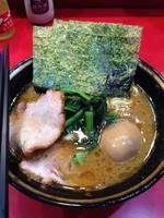 「ラーメン 味玉」@家系総本山 ラーメン吉村家の写真