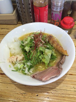 「鶏そば（限定試作:蟹と鶏の濃厚スープ）780円」@NOODLE STOCK 鶴おかの写真