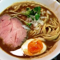「【限定】焙乾煮干そば」@つけめん・らーめん活龍 本店の写真