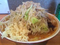 「味噌ラーメン（ﾆﾝﾆｸ ﾔｻｲ ｱﾌﾞﾗ ﾌｧﾝｼｬｵ）」@豚星。の写真