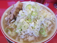 「ラーメン塩中盛りニンニク増しネギマシマシ粉豚780円」@ジャンプの写真