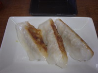 「Bセット(300円)(餃子3ケ、小ライス)」@ラーメンショップ椿 佐土原店の写真