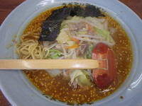 「特製カレーラーメン(600円),Bセット(300円)」@ラーメンショップ椿 佐土原店の写真