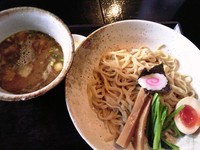 「豚骨魚介のつけそば（750円）」@俊麺元気の写真