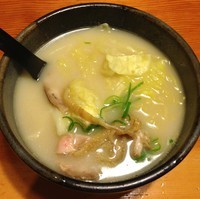 「とり白湯そば（￥280）※」@鳥貴族 錦三袋町通店の写真