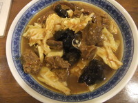 「牛筋ラーメン（750円）」@福家の写真