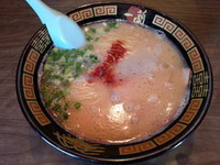 「天然とんこつラーメン(105g)790円」@一蘭 前橋インター店の写真