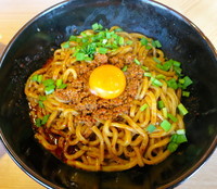 「男の汁なしタンタン大盛」@丸正分店 愛知豊明店の写真