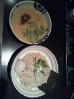 「つけそば(並盛)＋味玉」@自家製麺 鶏そば 三歩一の写真
