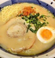 「えびだしとんこつらーめん(780円)」@きりきり善兵衛 イオンタウン釜石店の写真