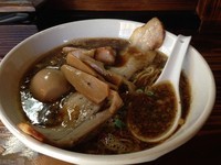 「特製くろいぶし」@ら～めん煙の写真