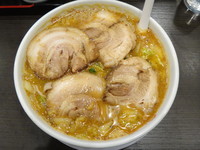 「スタミナラーメン+チャーシュー(500円)」@天理スタミナラーメン 高田馬場店の写真