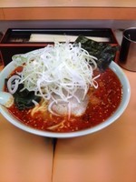 「地獄ラーメン上級。特盛。」@地獄ラーメン 田中屋の写真