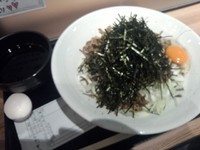 「俺の肉そば(冷)500円」@そば 俺のだし GINZA5の写真