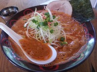 「海老味噌らーめん(大盛り)」@海老味噌らーめん ヌプチェの写真