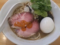 「【限定】特濃煮干ソバ〜ラジャナムダンの悲劇〜」@煮干中華ソバ イチカワの写真