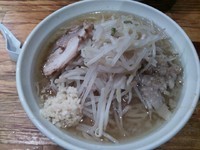 「味噌ラーメン　ニンニクアブラ　650円」@ラーメン 麺処 なるとの写真