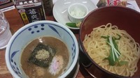 「煮干しつけ麺　鶏+煮干し　850円」@つけ麺二代目みさわの写真