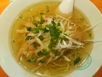 「しお（並盛）グリーン麺 （140515）」@麺屋 六感堂 Rock'anDoの写真