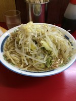 「小ラーメン 麺少なめ」@ラーメン二郎 目黒店の写真