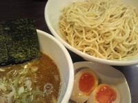 「つけ麺（醤油）￥750・味玉￥50」@打立て自家製麺 ラーメンKの写真