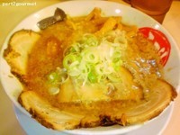 「醤油チャーシュー太麺 (870円)」@環七ラーメン てらっちょの写真