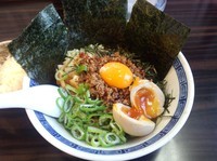 「台湾まぜそば＋のり玉＋卵黄」@らーめん くり坊の写真