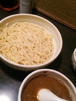 「ツケソバ800円＋小豚飯150円」@中華ソバ 櫻坂の写真