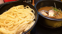 「つけ麺（大盛り）＋玉子雑炊」@博多元助の写真
