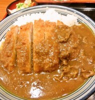 「カツカレーライスセット(1026円)」@得得 北上店の写真