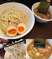 「つけ麺（醤油）750円＋味玉50円」@打立て自家製麺 ラーメンKの写真