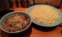 「野菜入りつけそば大盛り 800+100」@つけそば屋 麺楽の写真