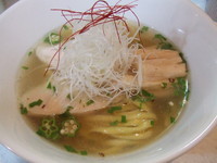 「【限定】梅香るあじ煮干しの塩ラーメン　８００円」@ラーメン星印の写真