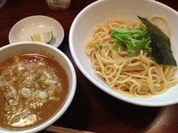 「つけ麺（すだちは無料トッピング）」@つけ麺 結心 吉祥寺の写真