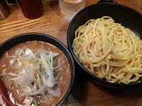 「味噌つけめん＋大盛り」@麺処 花田 渋谷店の写真