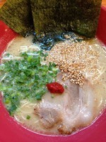 「房総豚骨こてメン（６５０円）」@房総豚骨ラーメン こてメン堂の写真