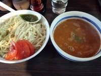 「トマトつけ麺840円」@神田大勝軒の写真